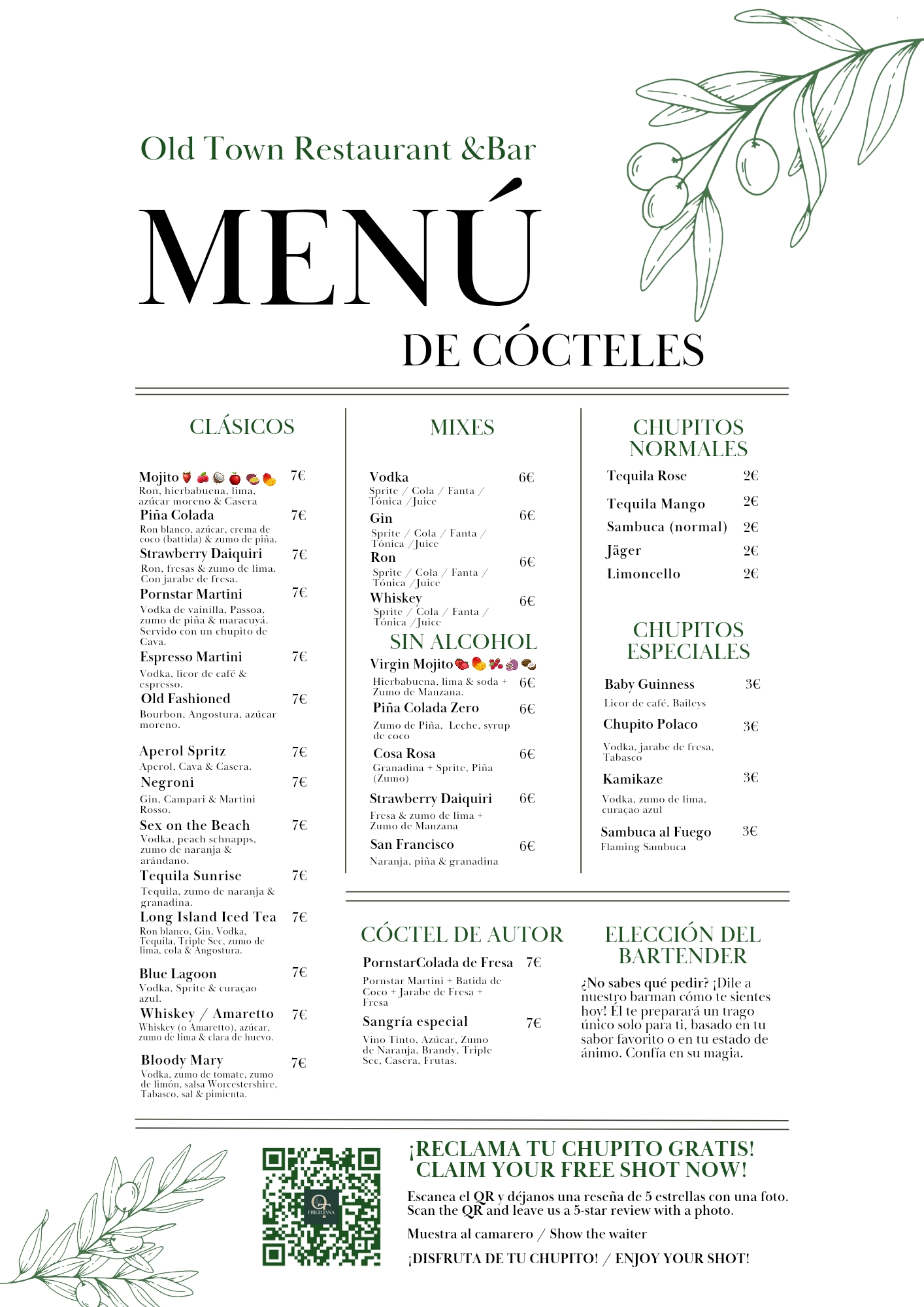 Menu Page 4